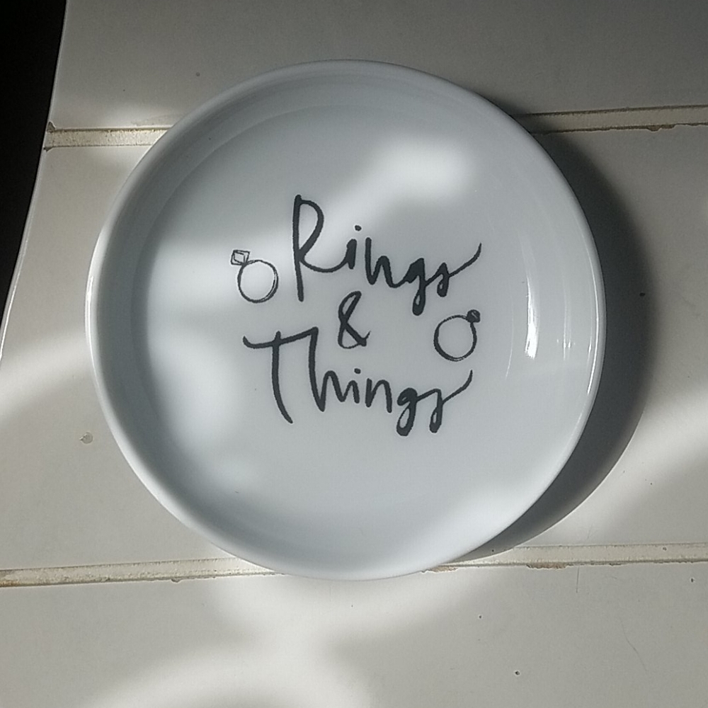 H&M Home Rings and Things Jewelry Trinket Dish